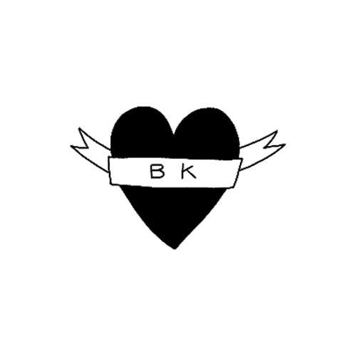 Show your love for Brooklyn. BK heart tattoo from our Brooklyn Collection.