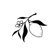 Lemon branch tattoo by Elleree.