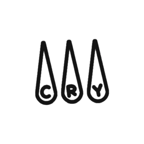 Don't cry. Tears tattoo designed by Gael Cleinow