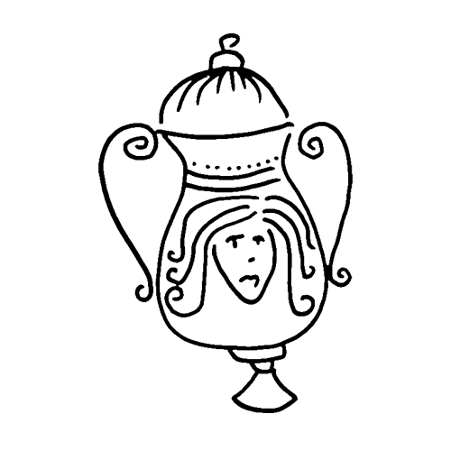 Vase design drawn by Jai Courtney.