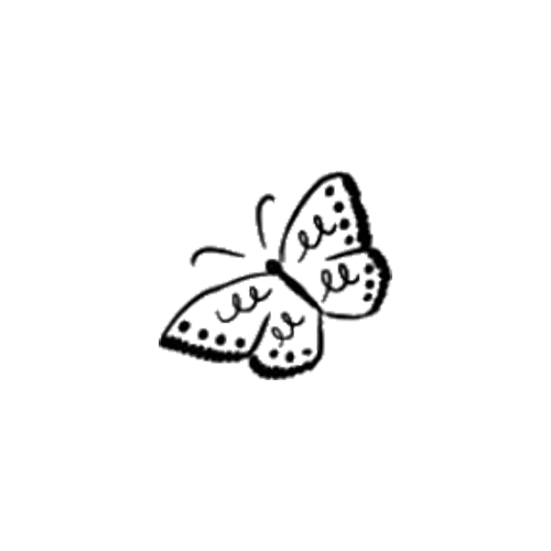 Elegant butterfly tattoo by Perfect Angel.