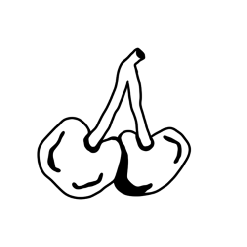 Funky cherries designed by Carli Cherry.