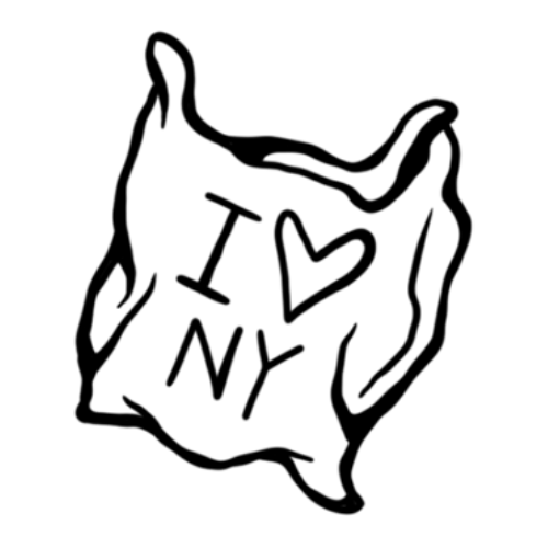 I love New York plastic bag tattoo designed by Carli Cherry.