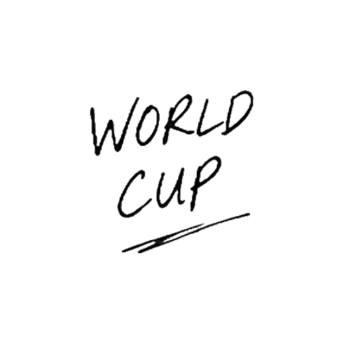 World Cup text tattoo design to celebrate the World Cup