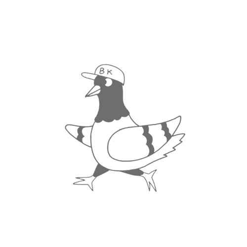 Pigeon repping BK
