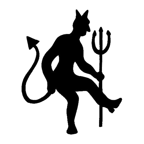 Shadow of the devil tattoo design by BODYRUINER.