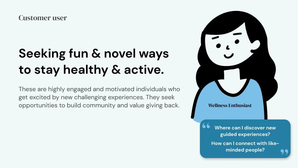 Kalyani's customer user persona