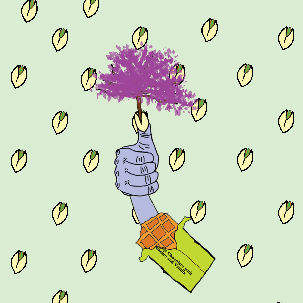 Pistachio Thumbprint