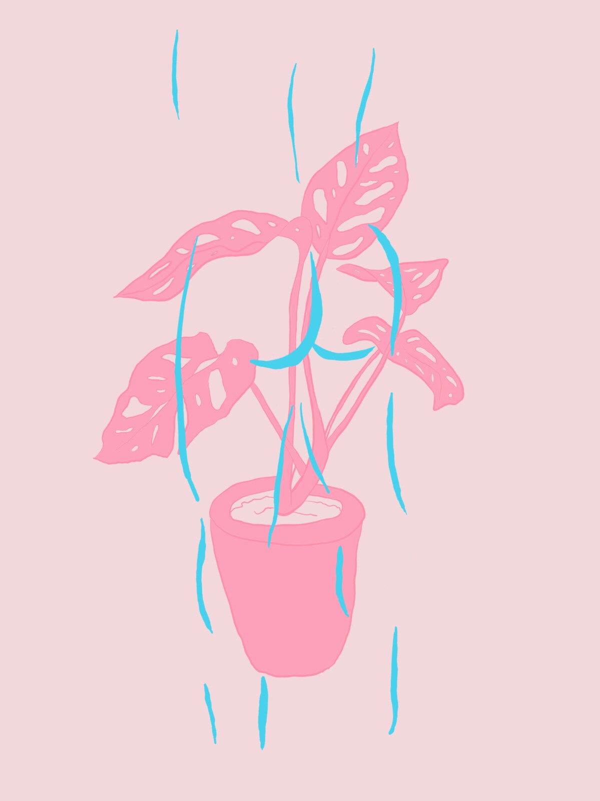 Water the Plants, art by QMM