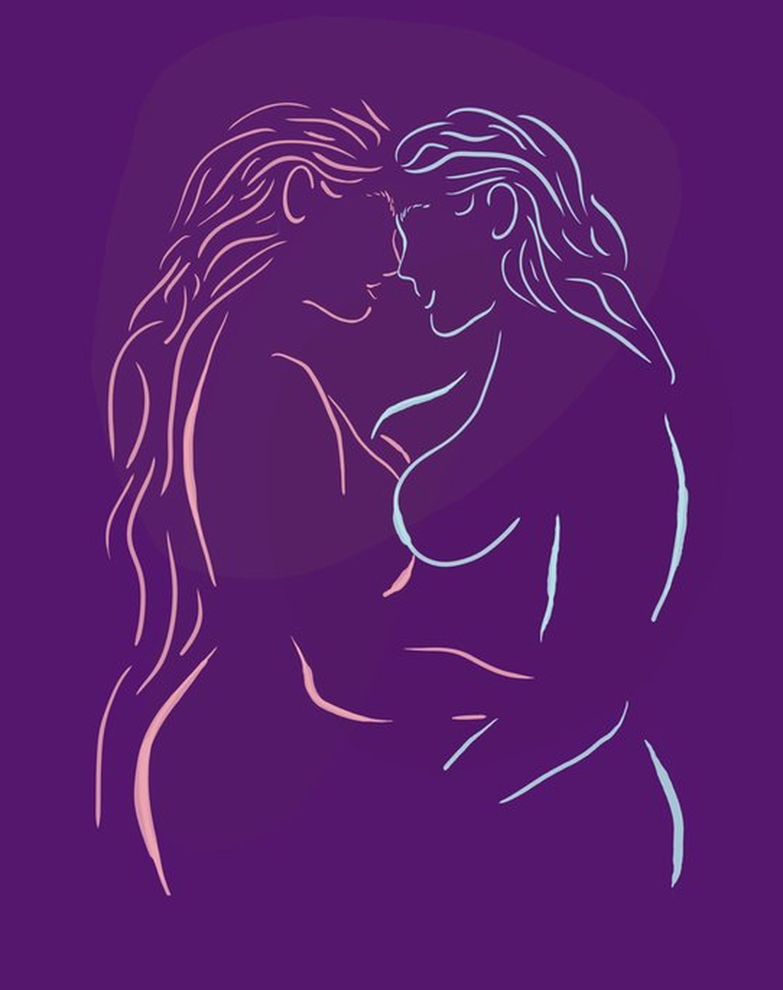L is for Love, art by QMM