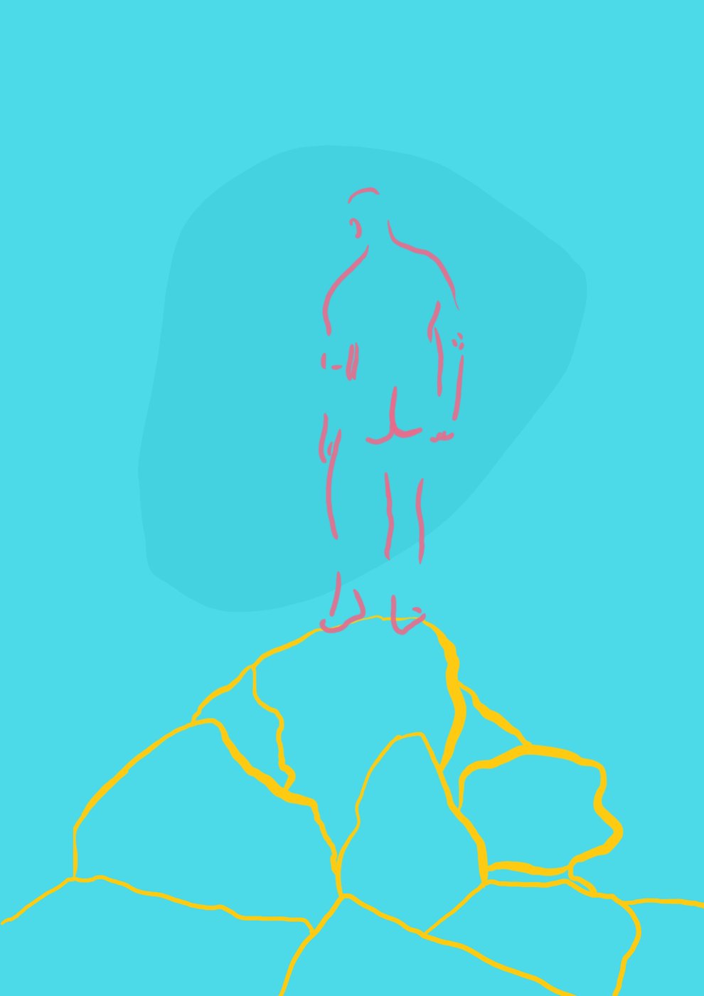alone and free, art by QMM