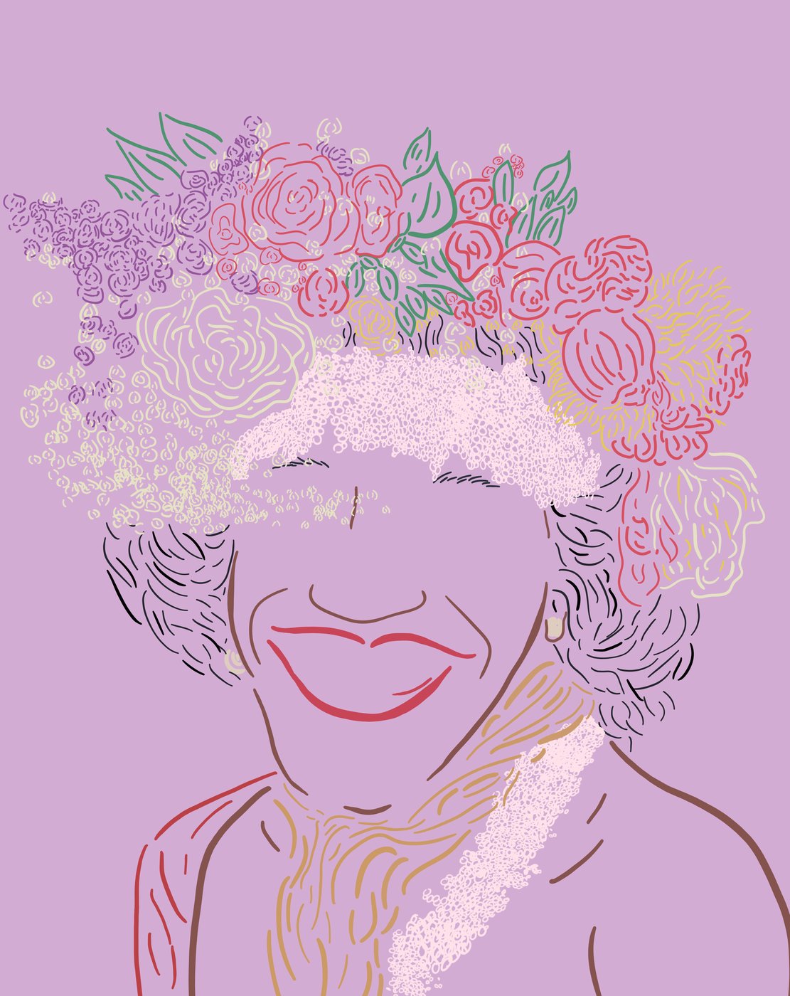 marsha p. johnson, art by QMM