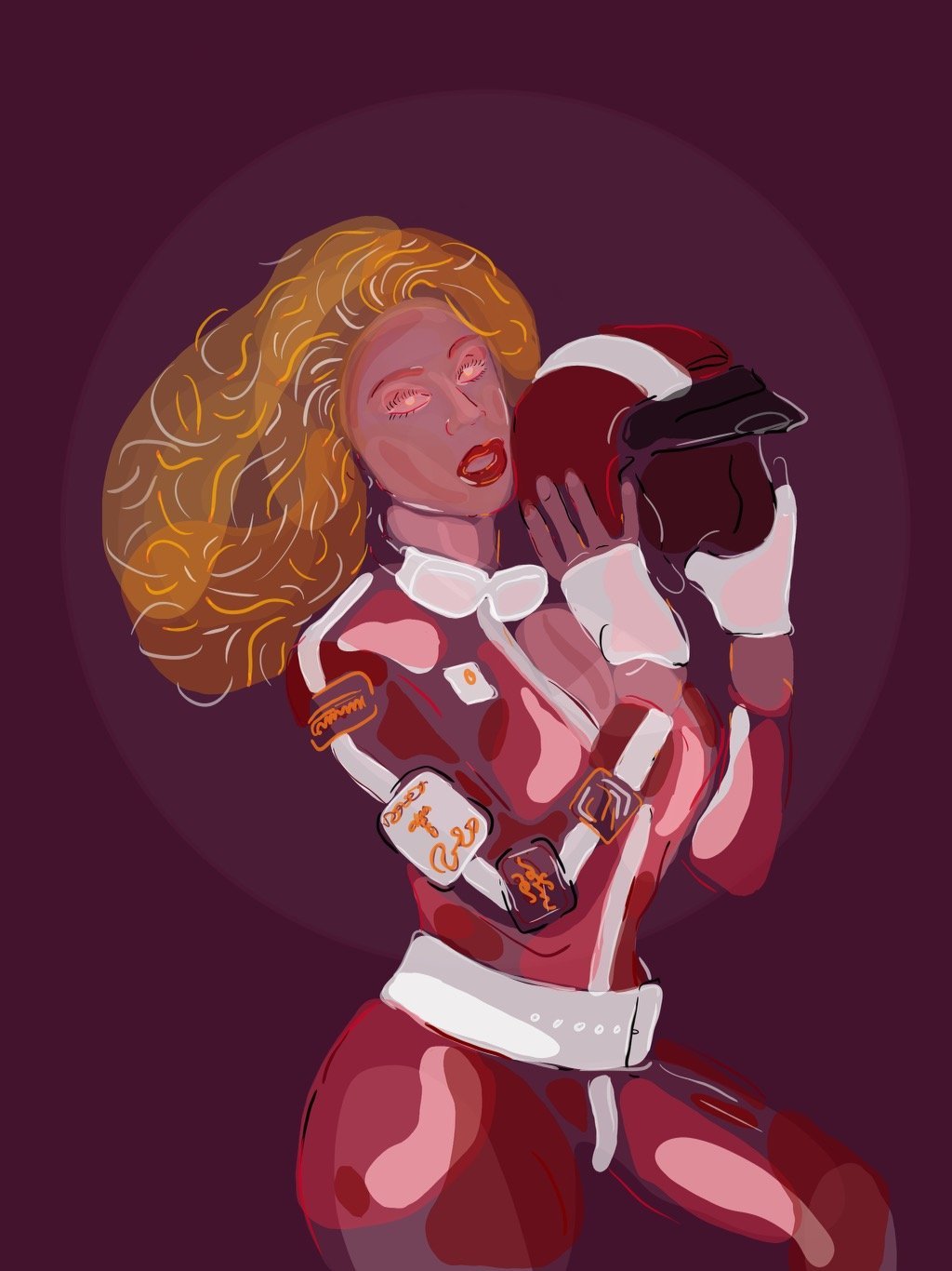 rupaul, art by QMM