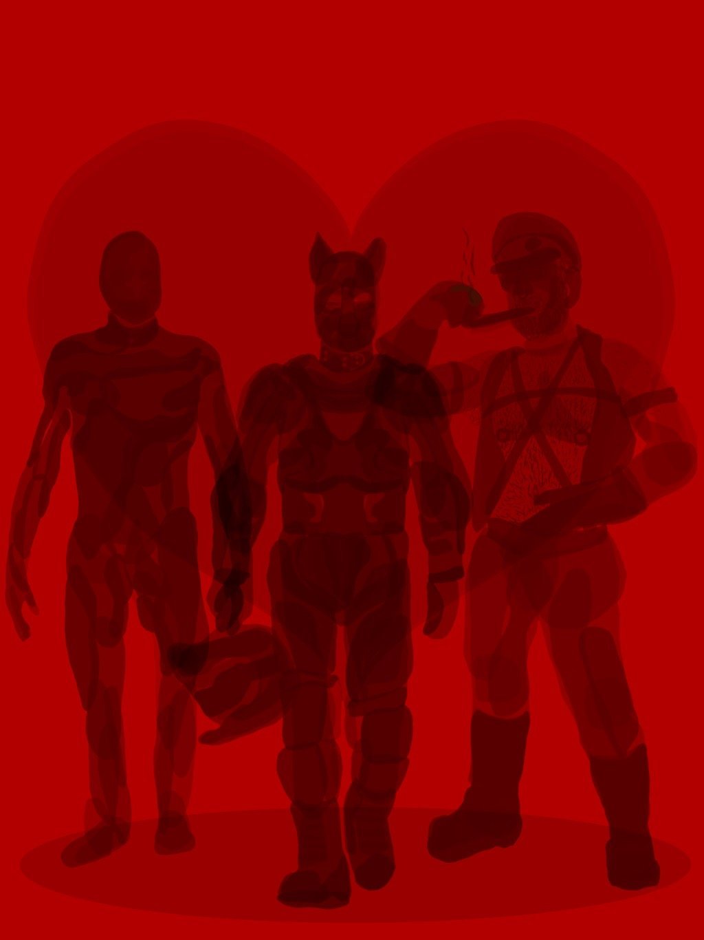 all the hot ones, art by QMM