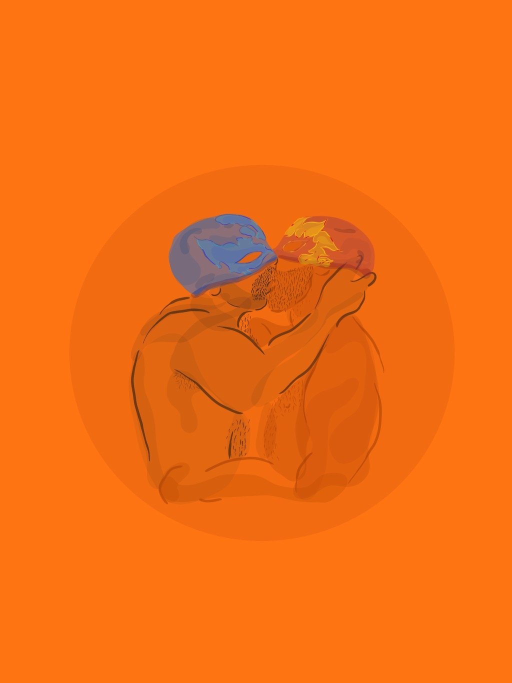 october, art by QMM