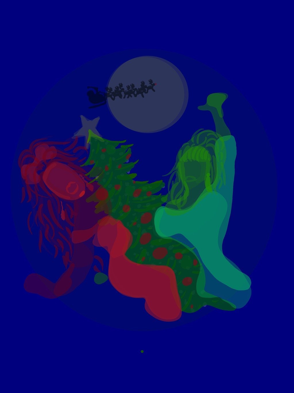 jinkx & dela, art by QMM