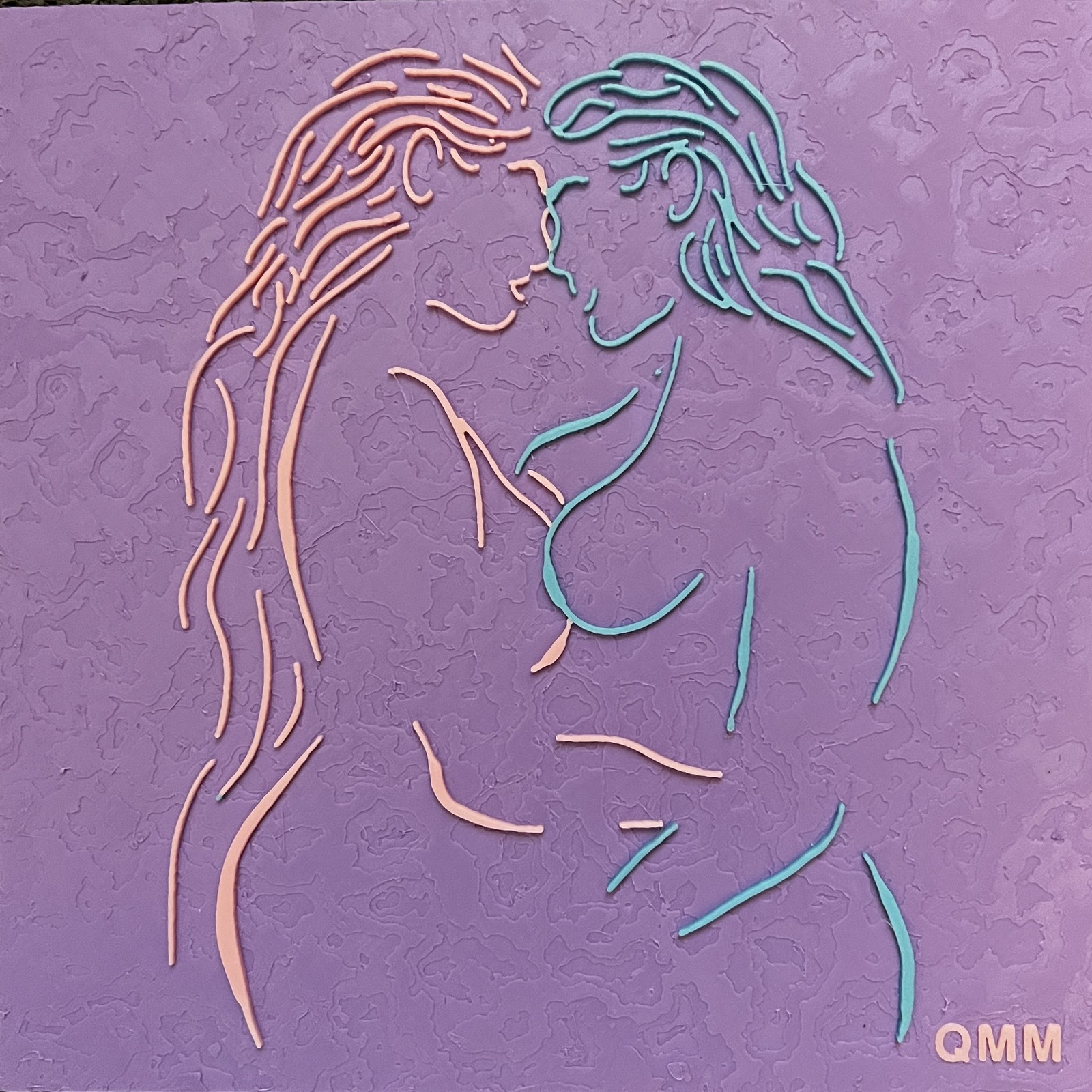 L is for Love, art by QMM