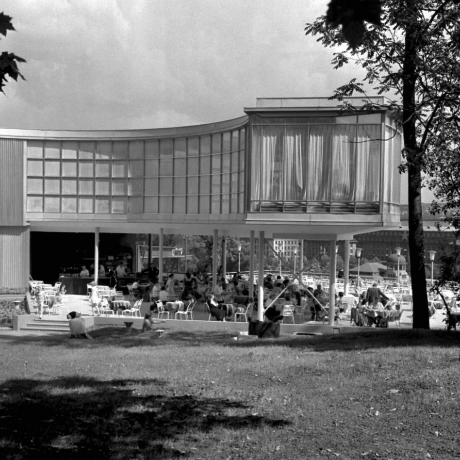 Czechoslovakian pavillion from EXPO 1958