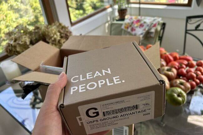 Clean People laundry detergent sheets, reviewed by The Laundry Guru.