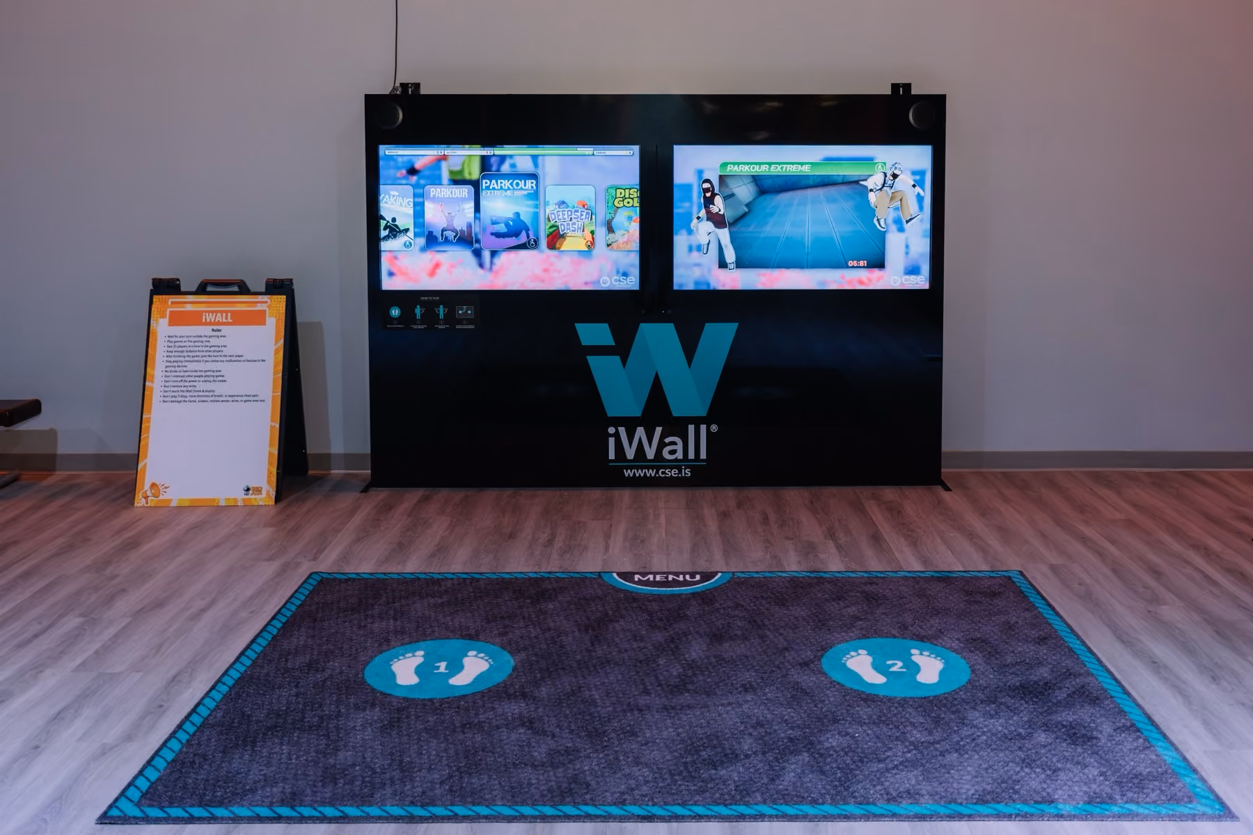 iWall Interactive Play at Big Air Missouri City