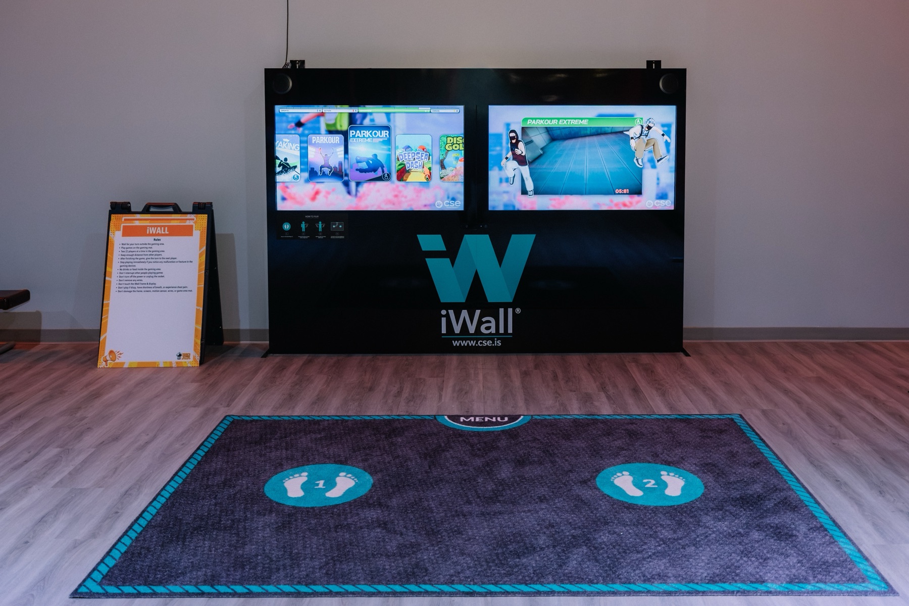 iWall Interactive Play at Big Air Missouri City