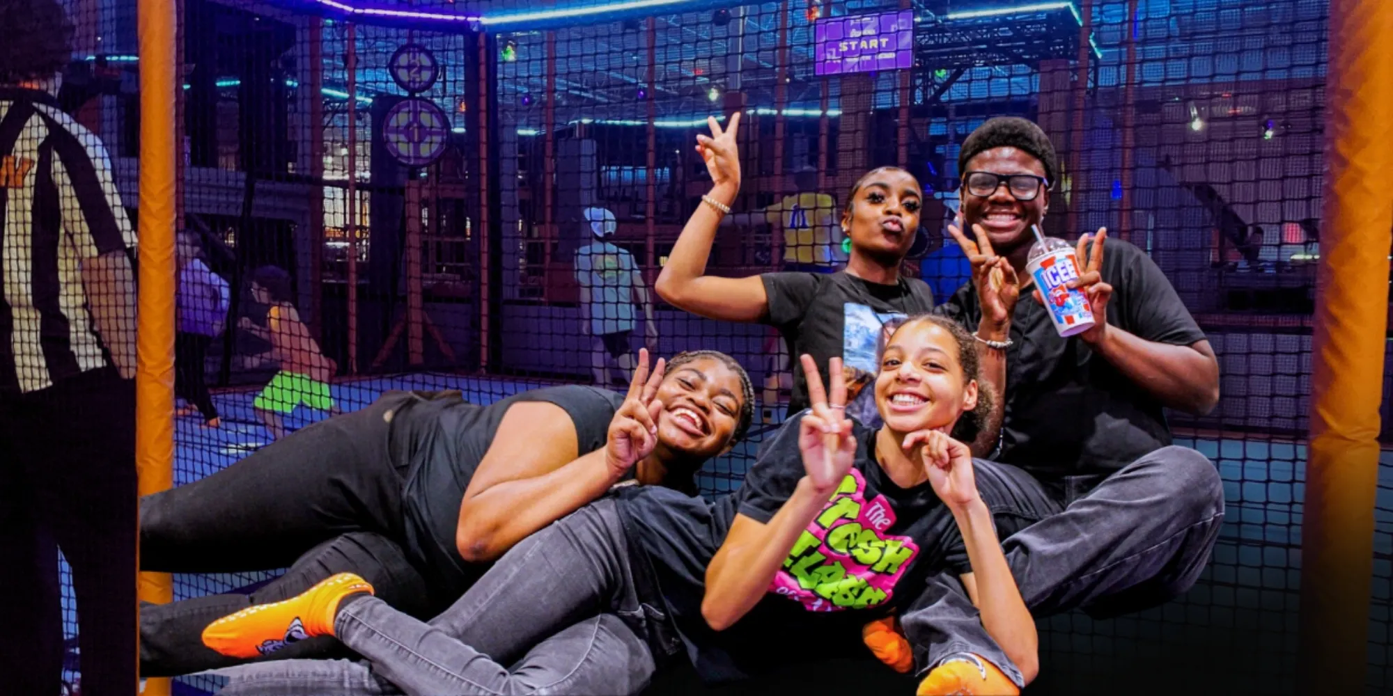 Cosmic Nights at Big Air North Houston