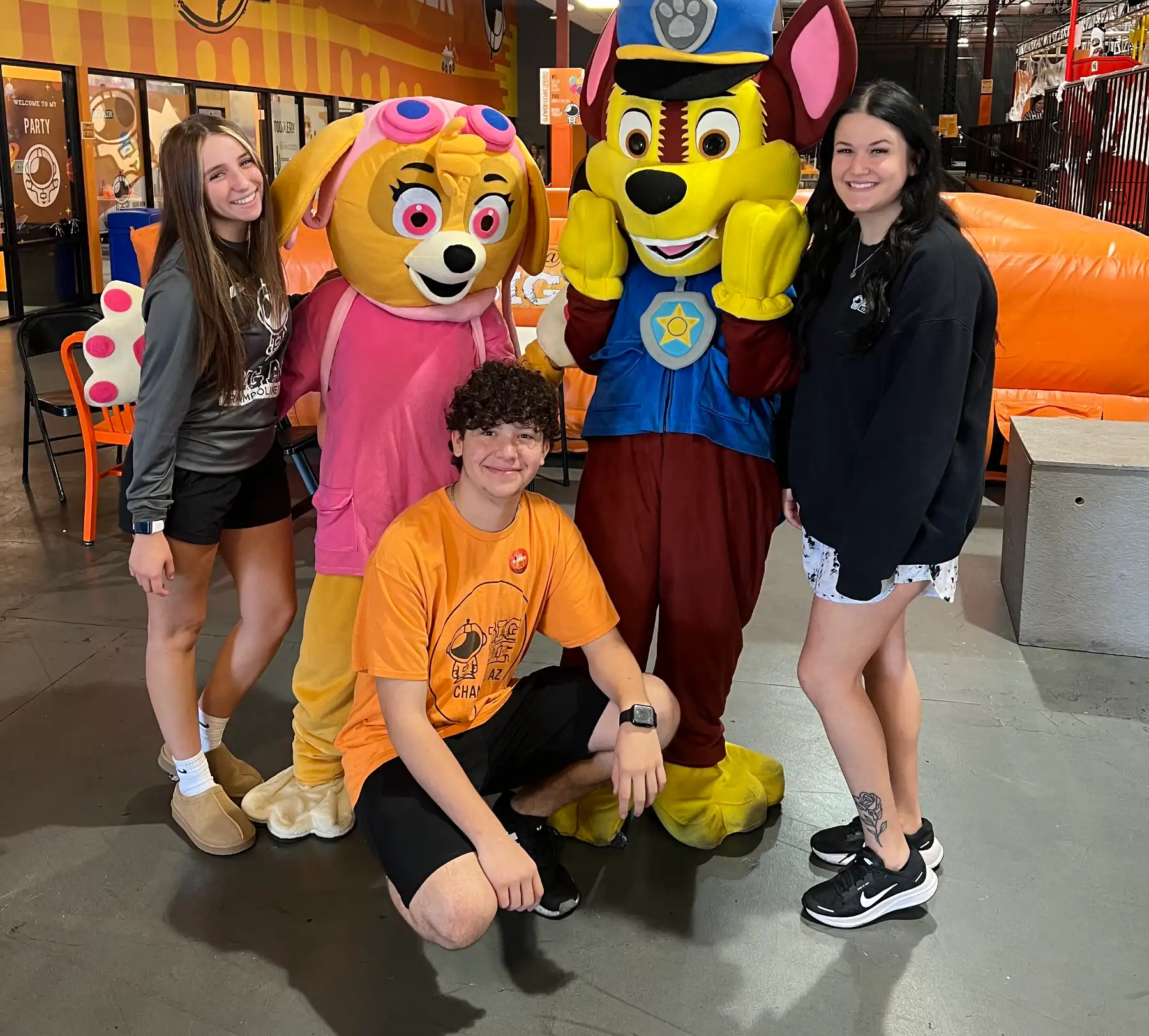 Character Jump at Big Air Laguna Hills