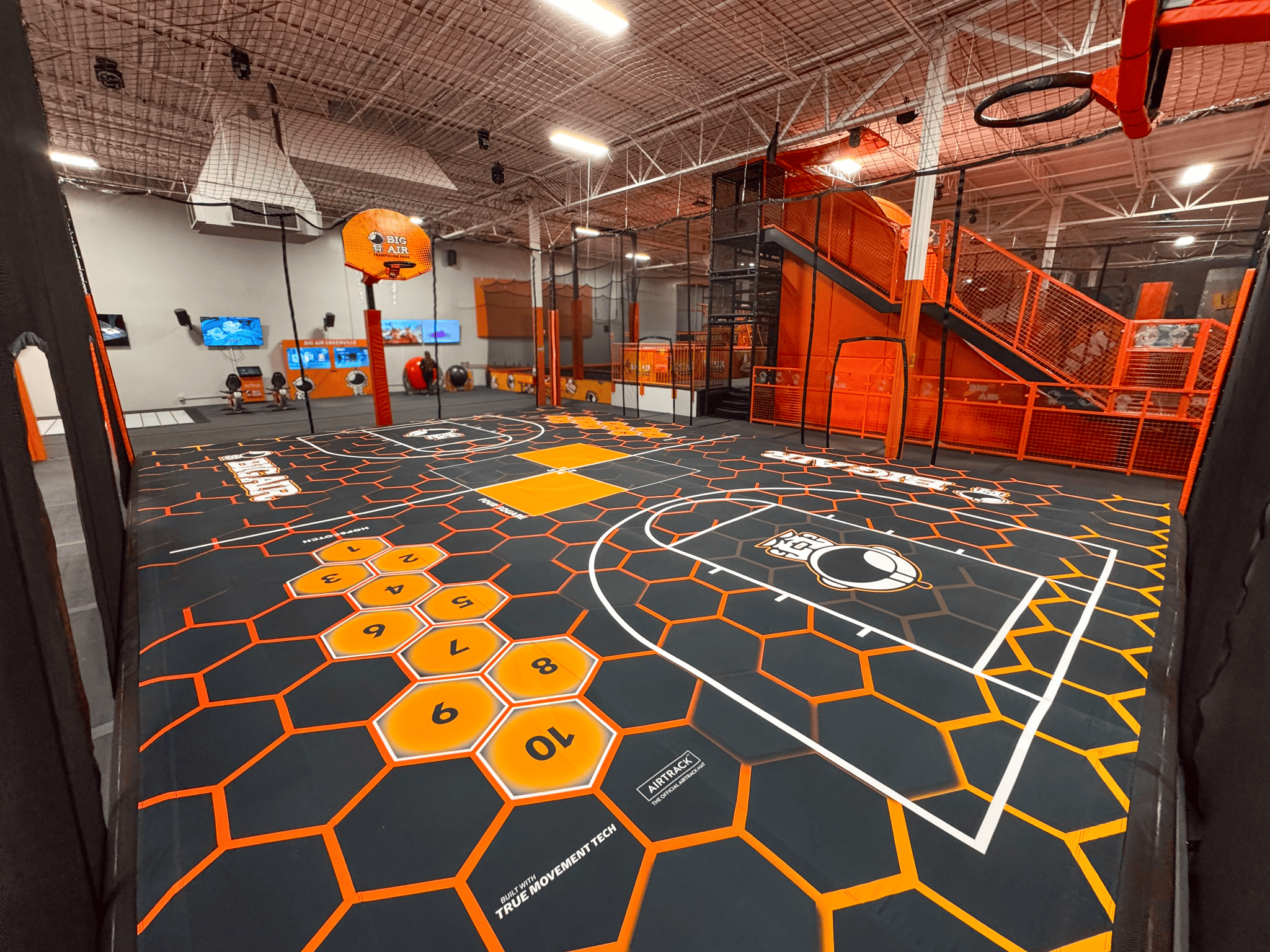 Airtrack Sport Court at Big Air Greenville