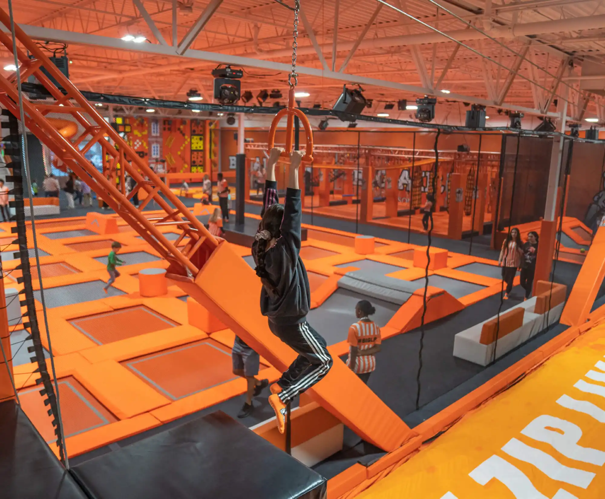 Zip Line at Big Air Raleigh