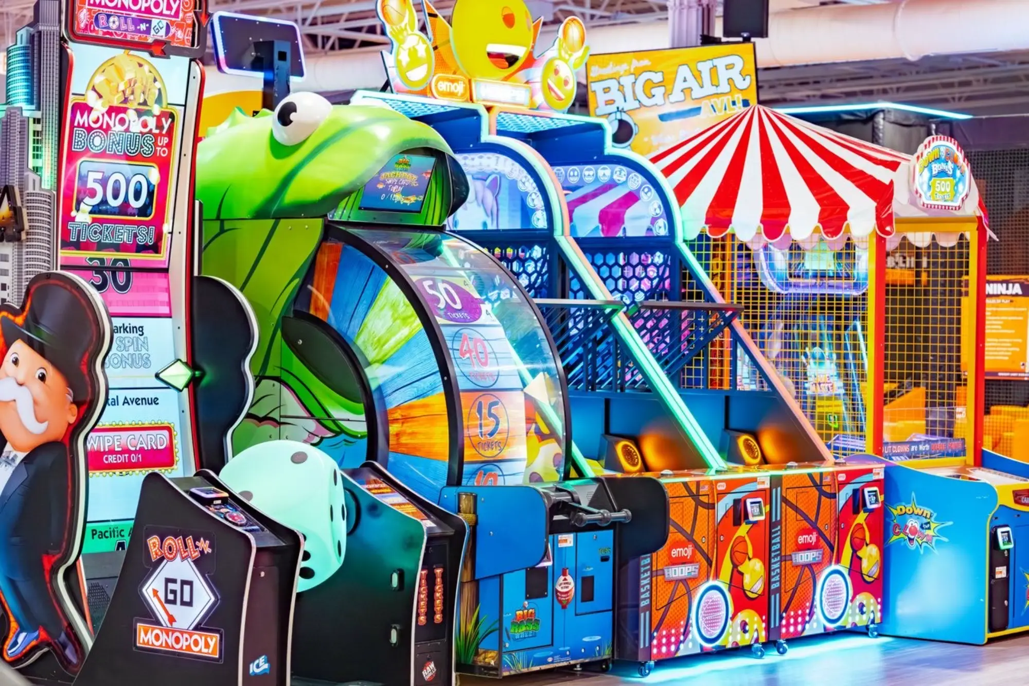 Arcade at Big Air Hiram