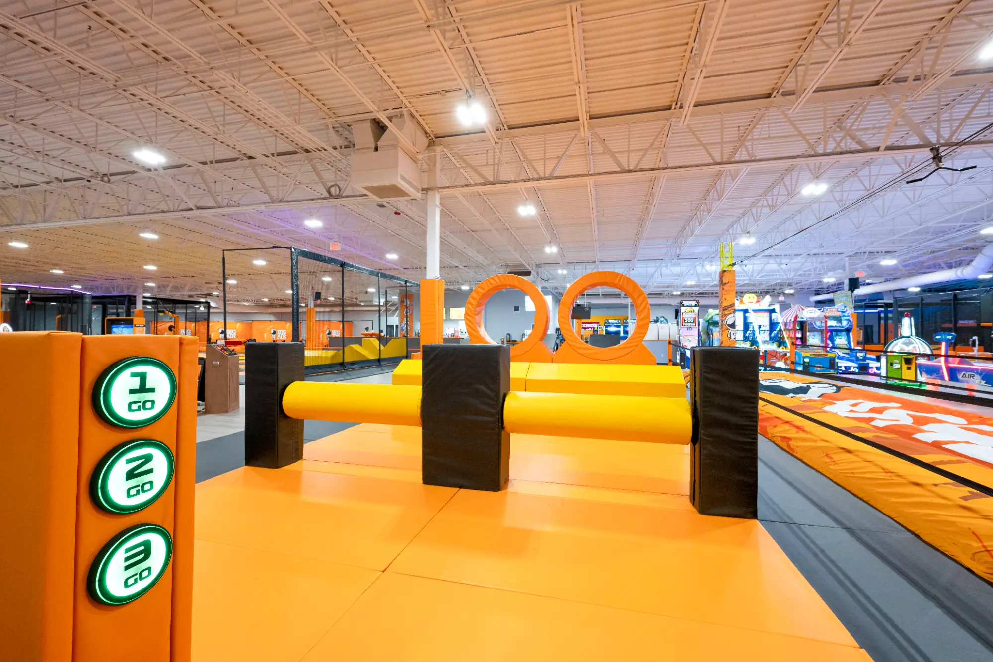 Parkour at Big Air Rock Hill