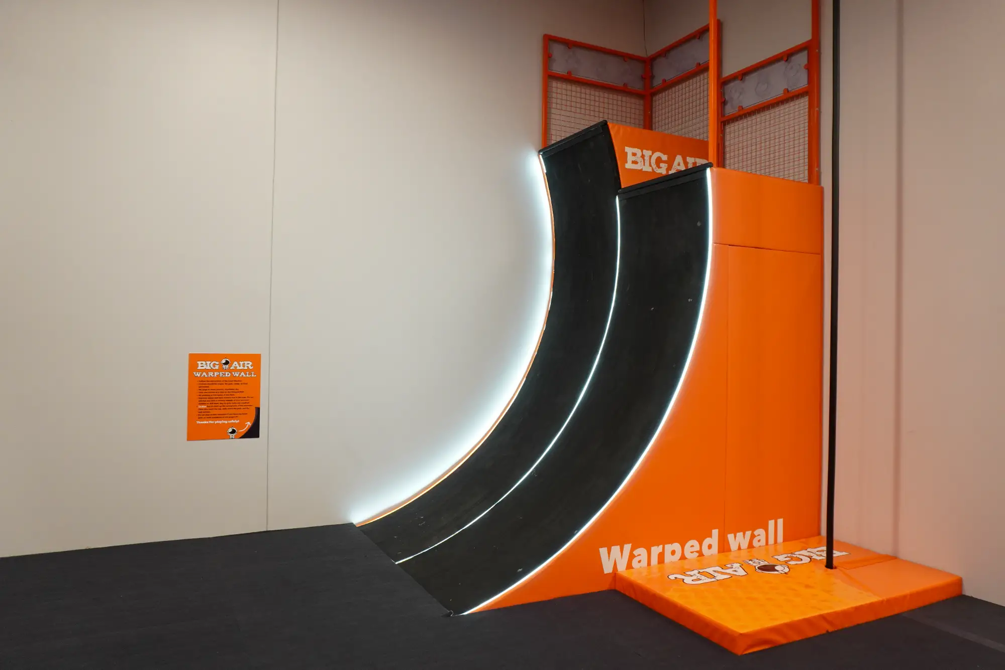 Warped Walls at Big Air Warner Robins