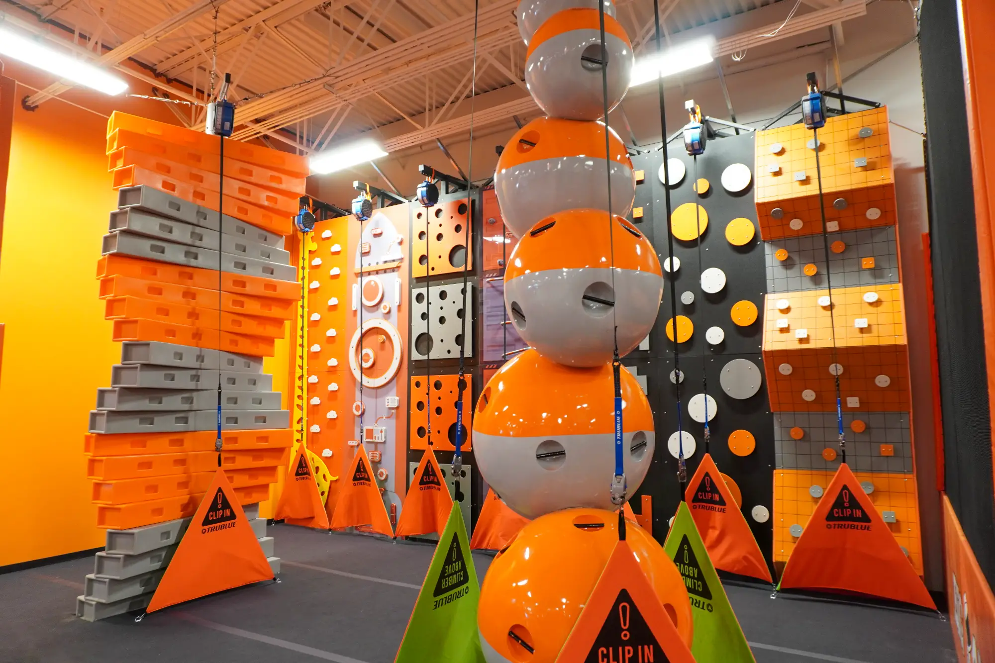 Harnessed Climb at Big Air Warner Robins