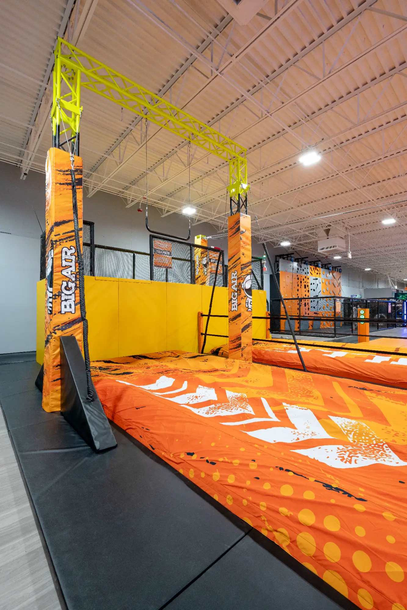 Trapeze at Big Air Asheville