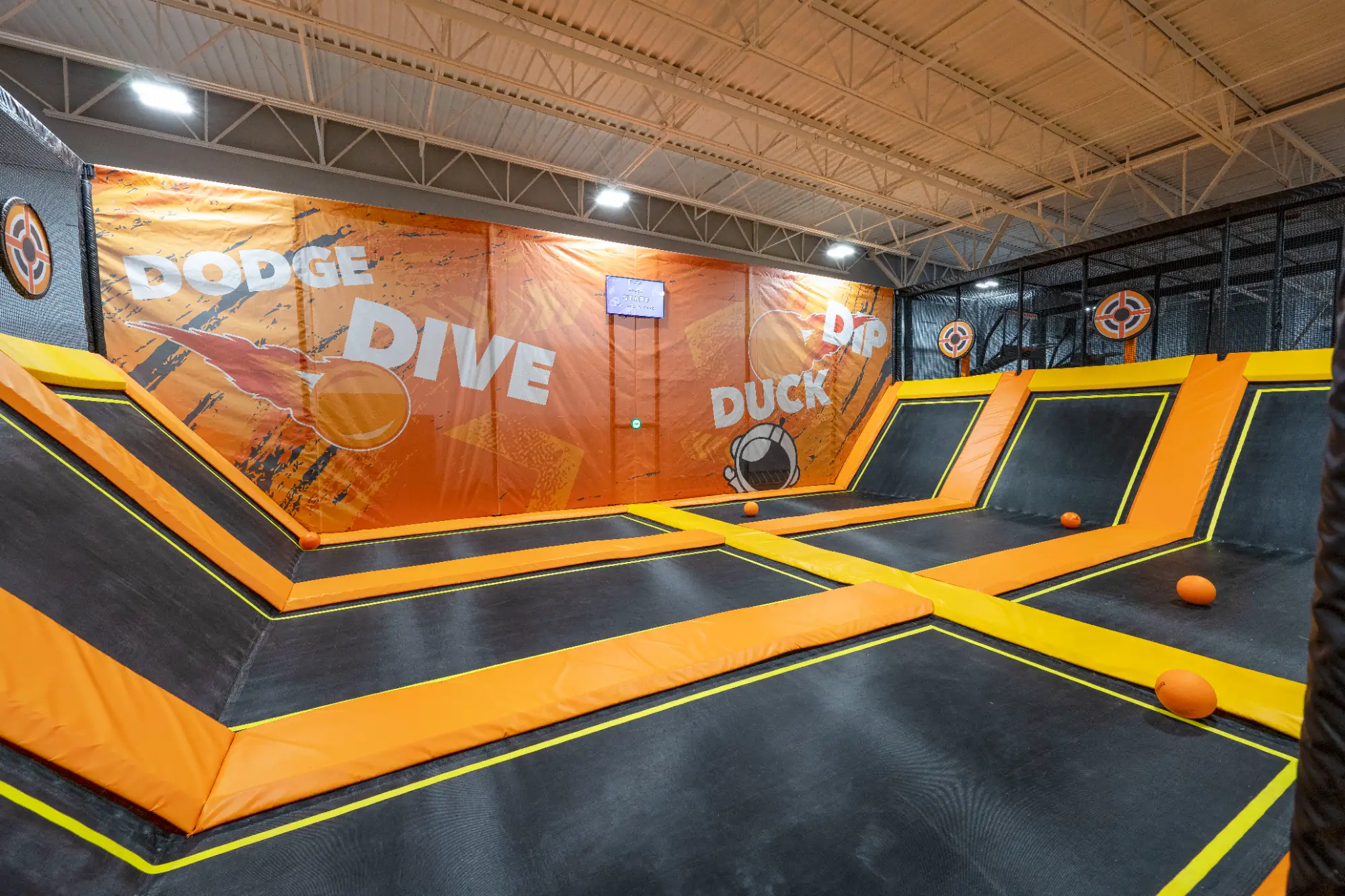 Dodgeball at Big Air Asheville