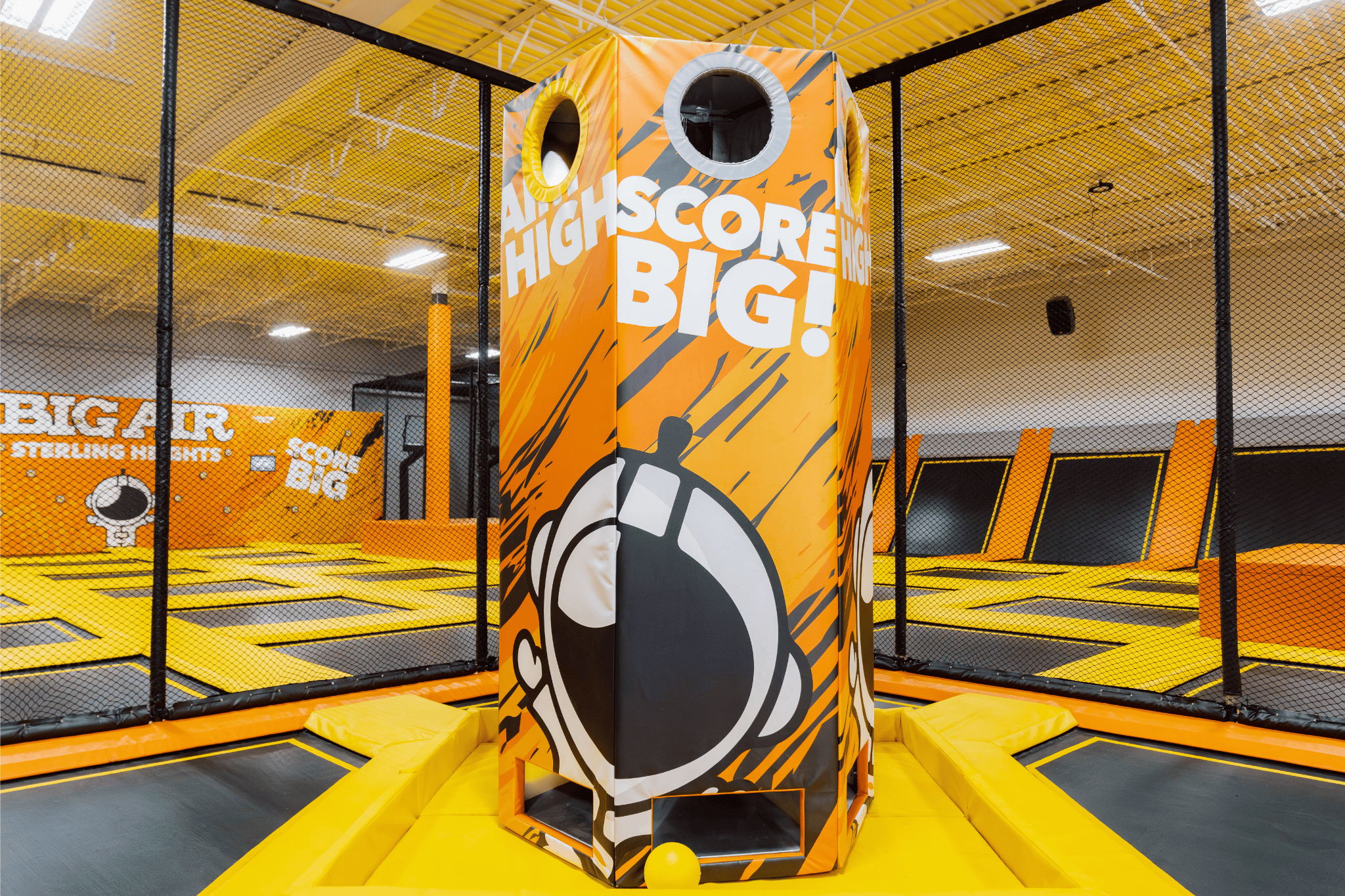 Spin Tower at Big Air Sterling Heights