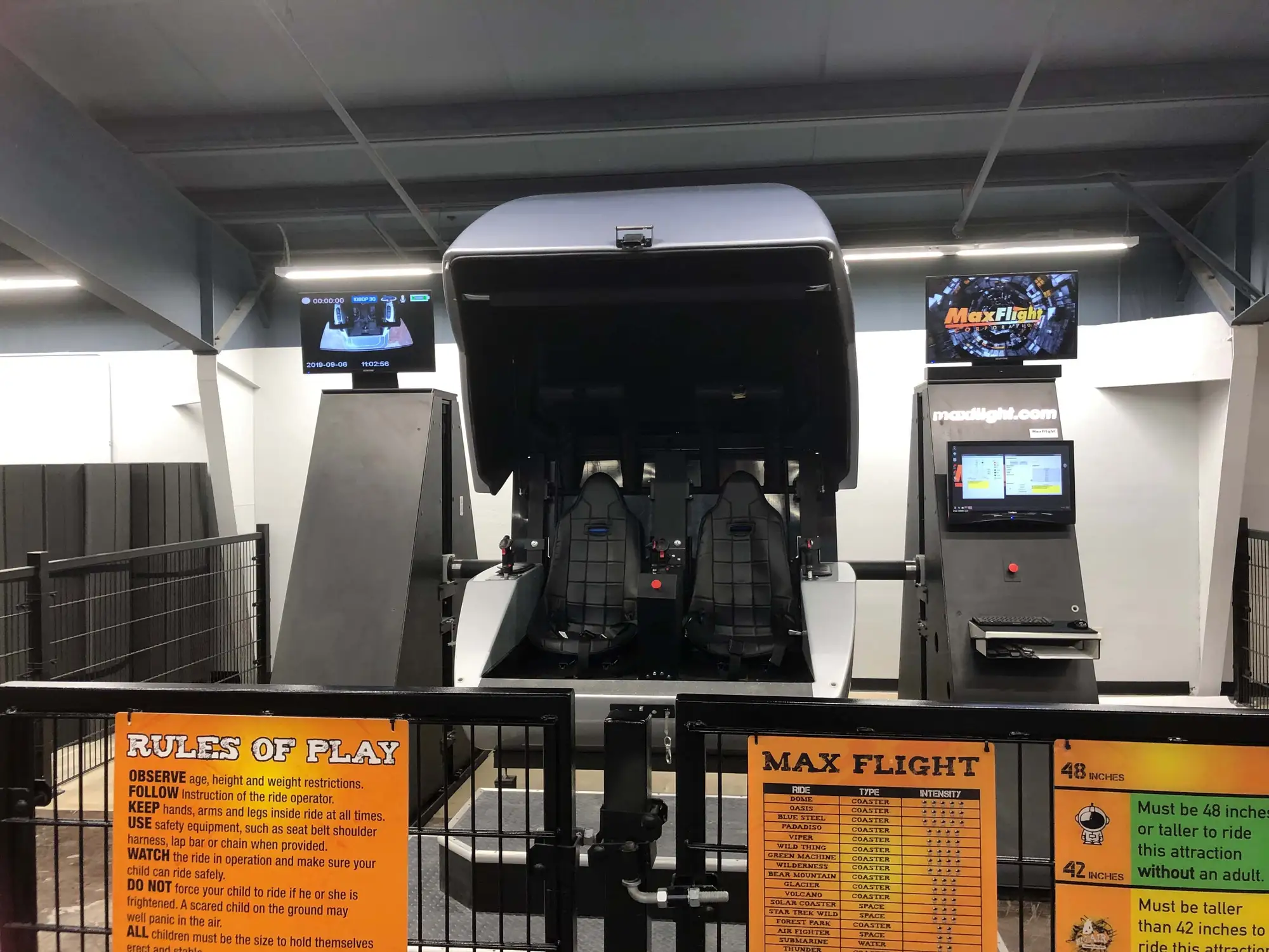 Flight Simulator at Big Air Augusta
