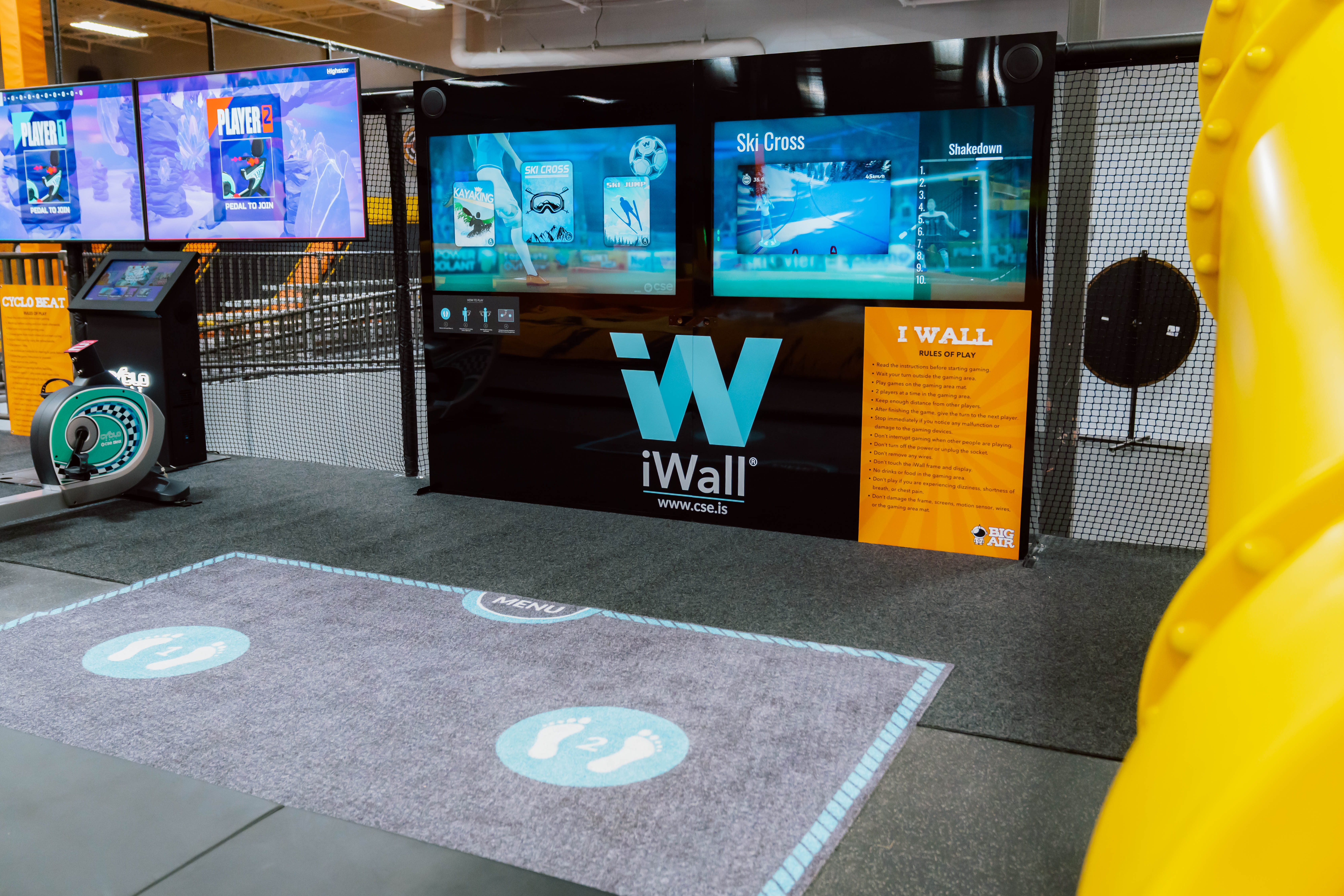 iWall at Big Air Sterling Heights