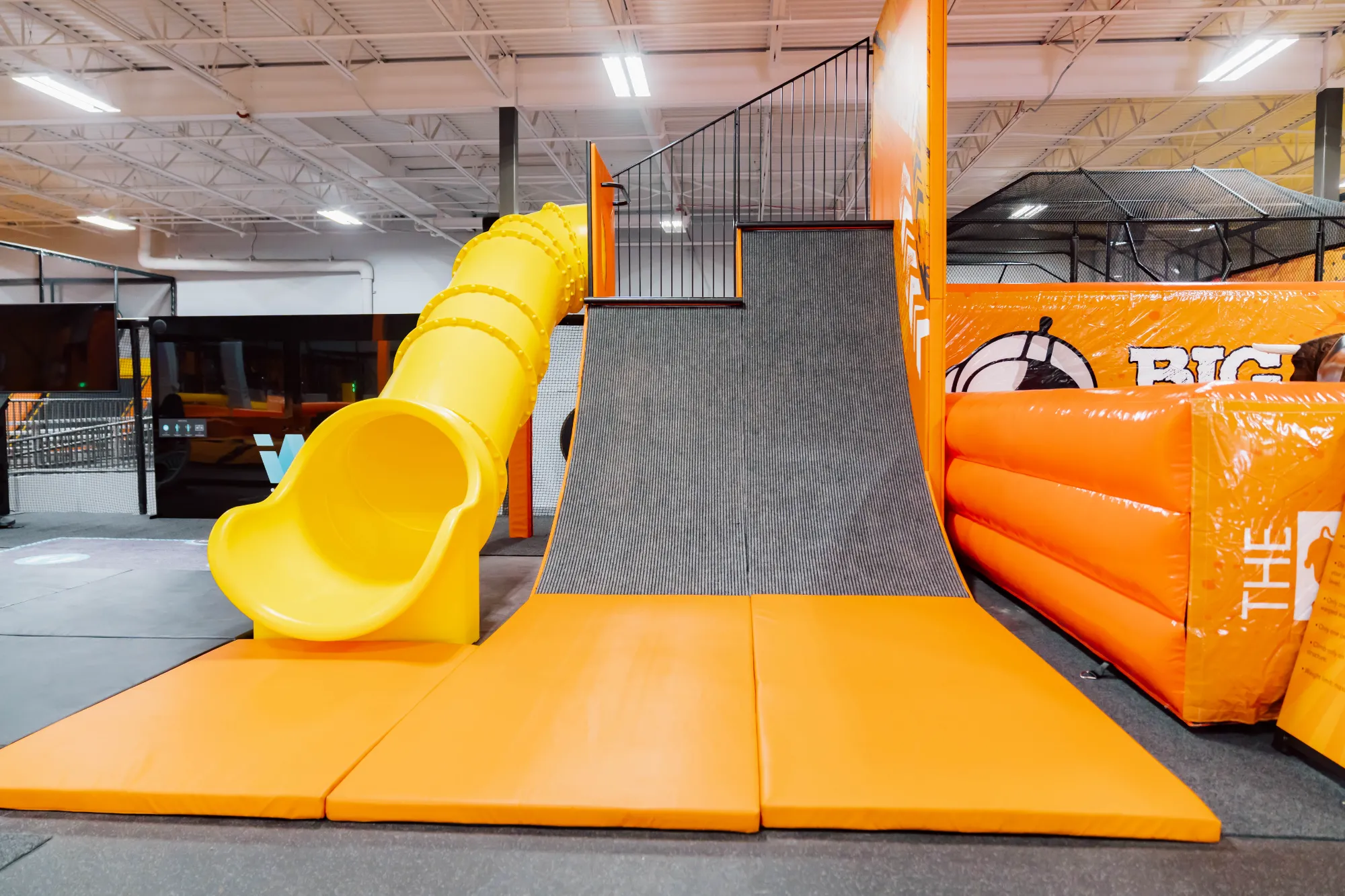 Warped Walls at Big Air Sterling Heights