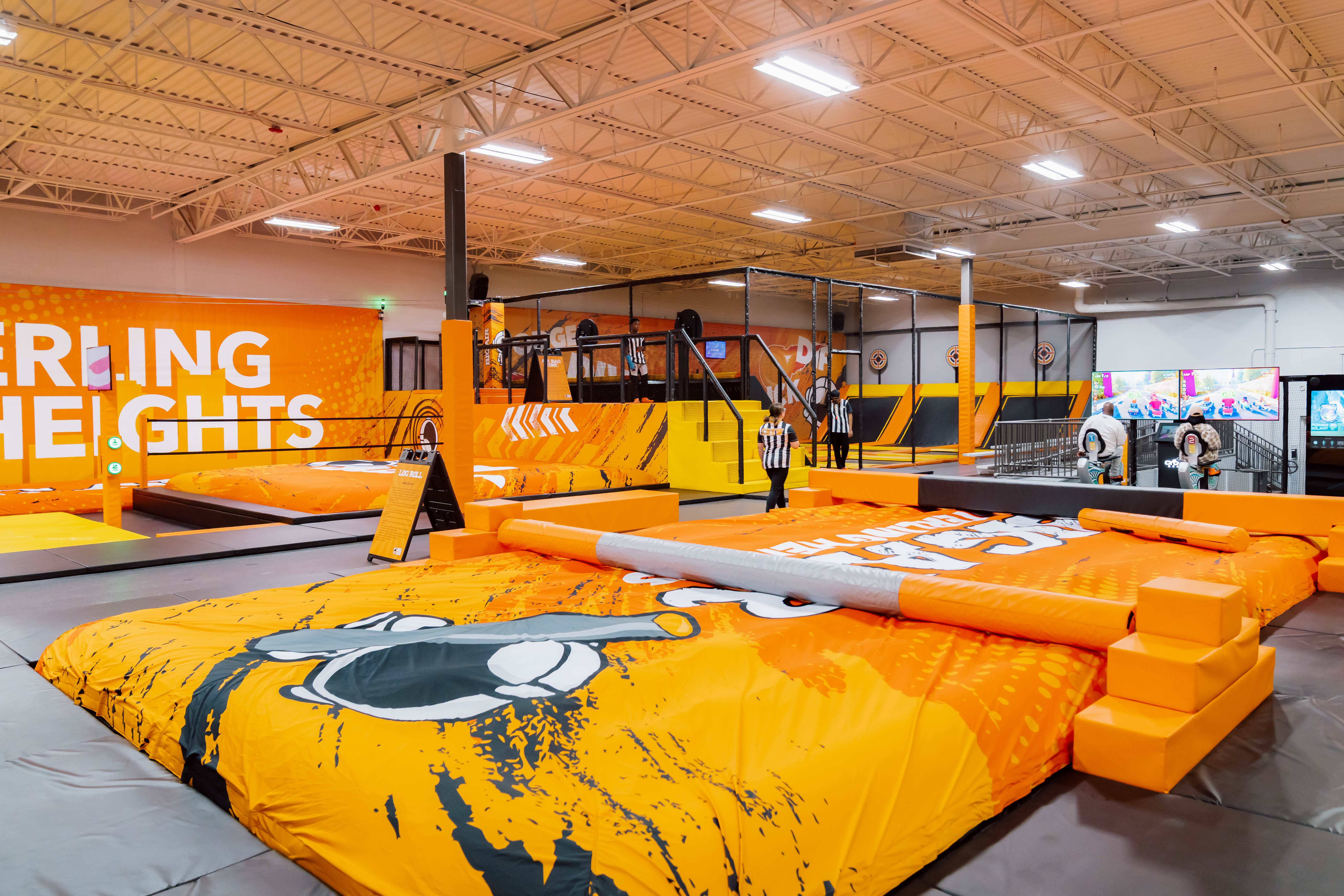 Log Roll at Big Air Sterling Heights