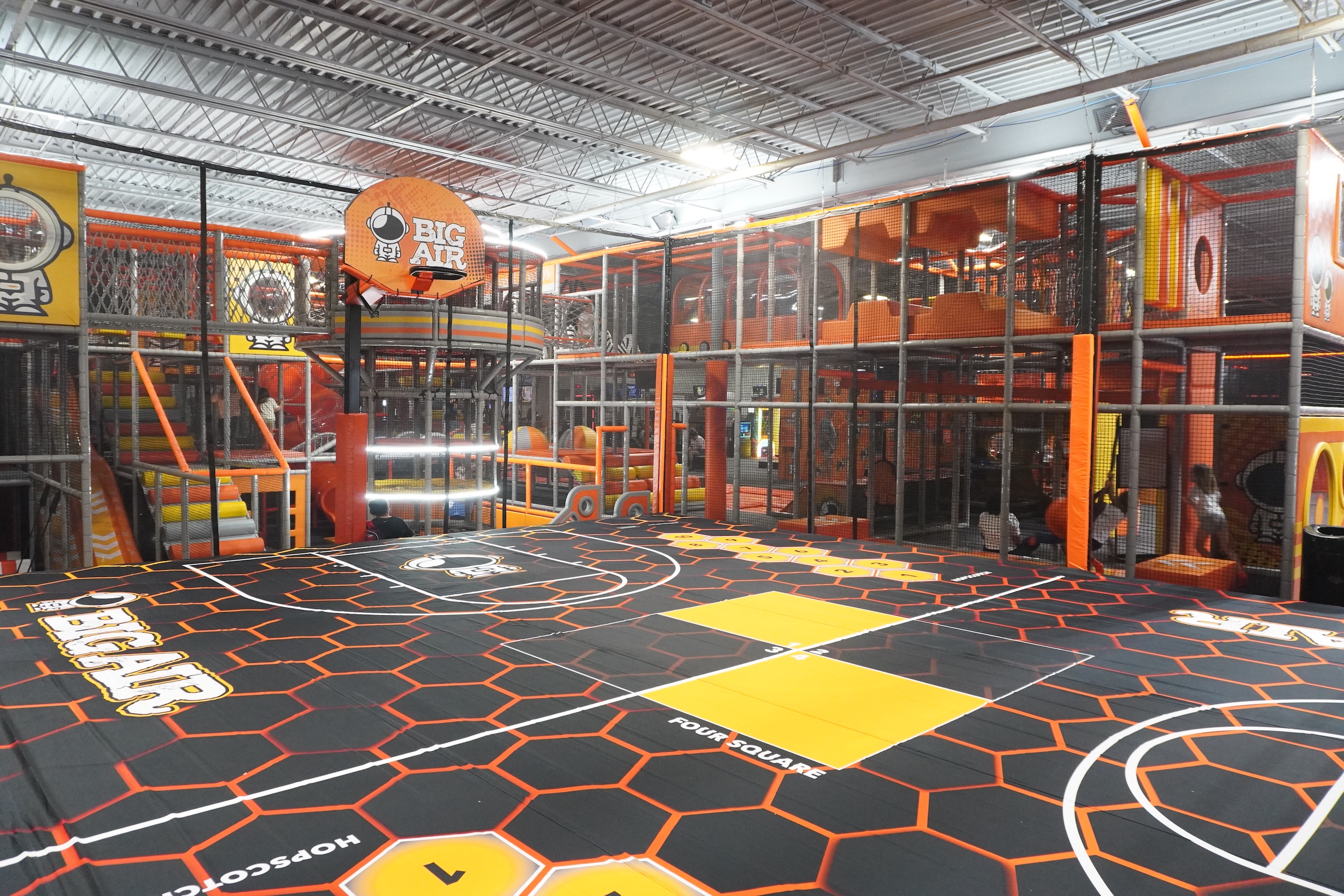 Airtrack Basketball at Big Air Spartanburg