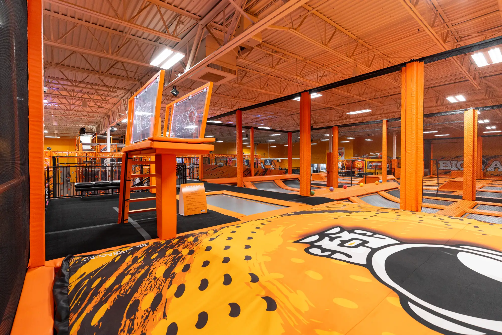 Airbag Zone at Big Air Burnsville