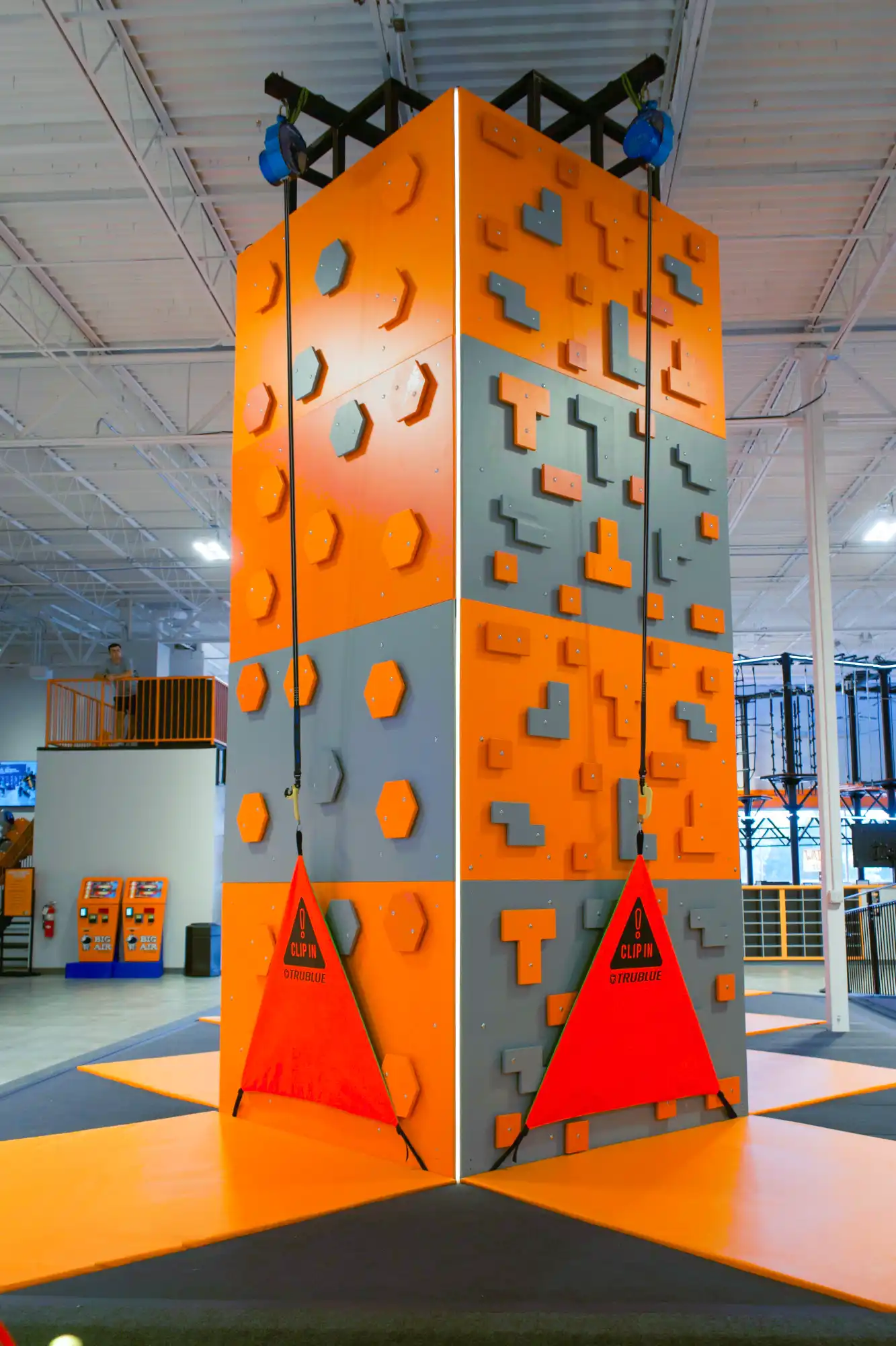 Harnessed Climb at Big Air Laurens