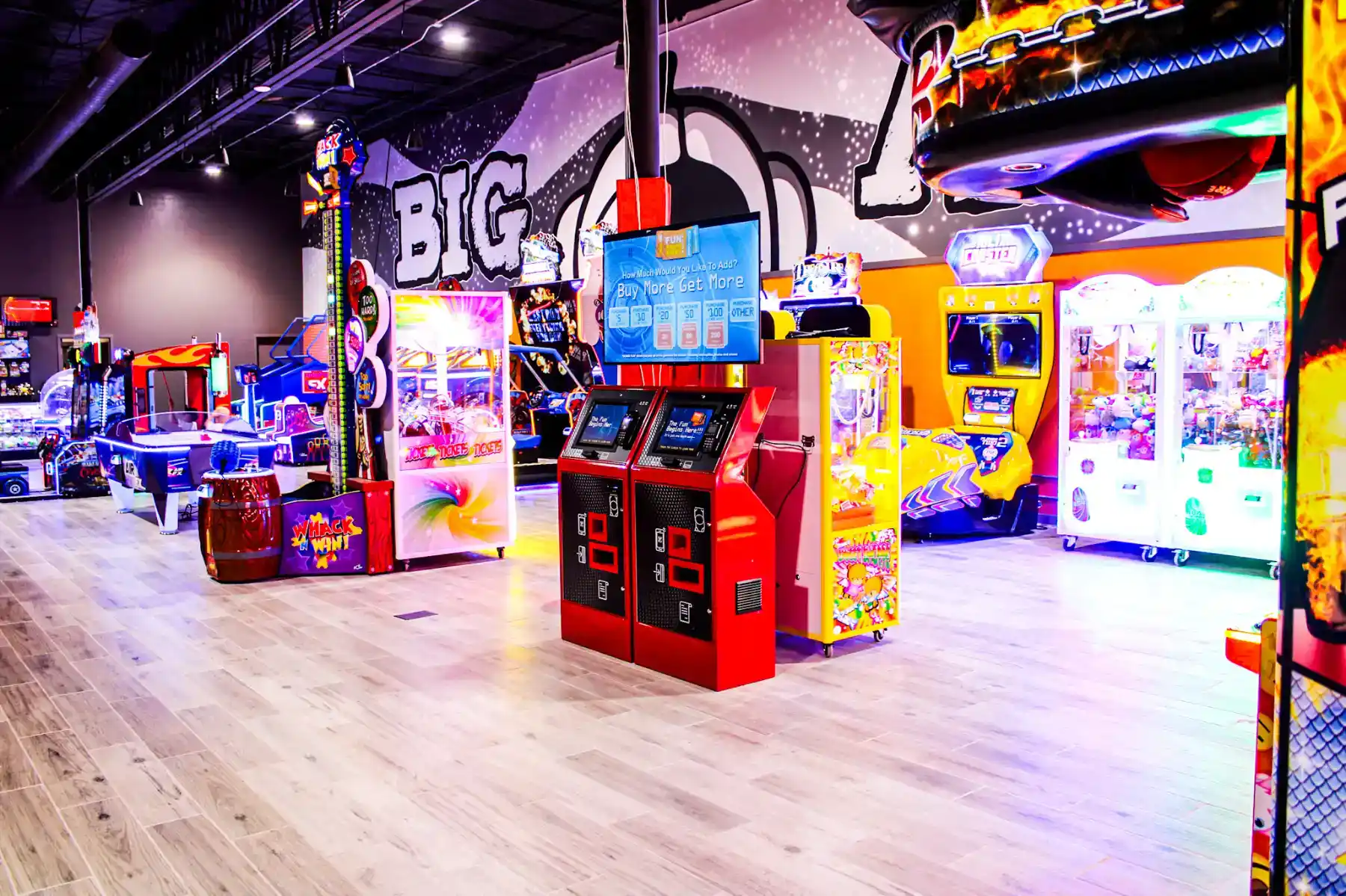 Arcade at Big Air North Houston