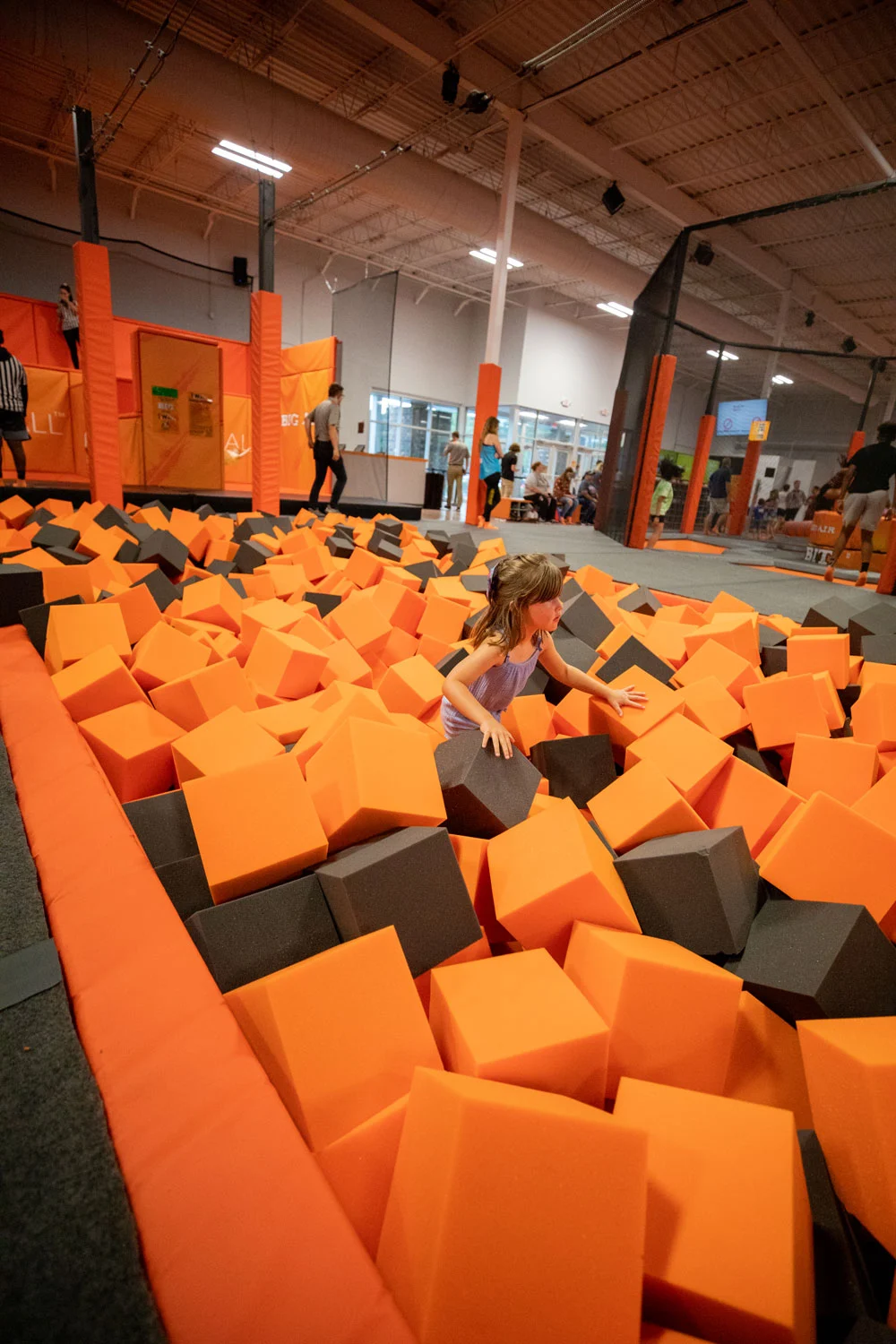 Foam Pit at Big Air Hiram