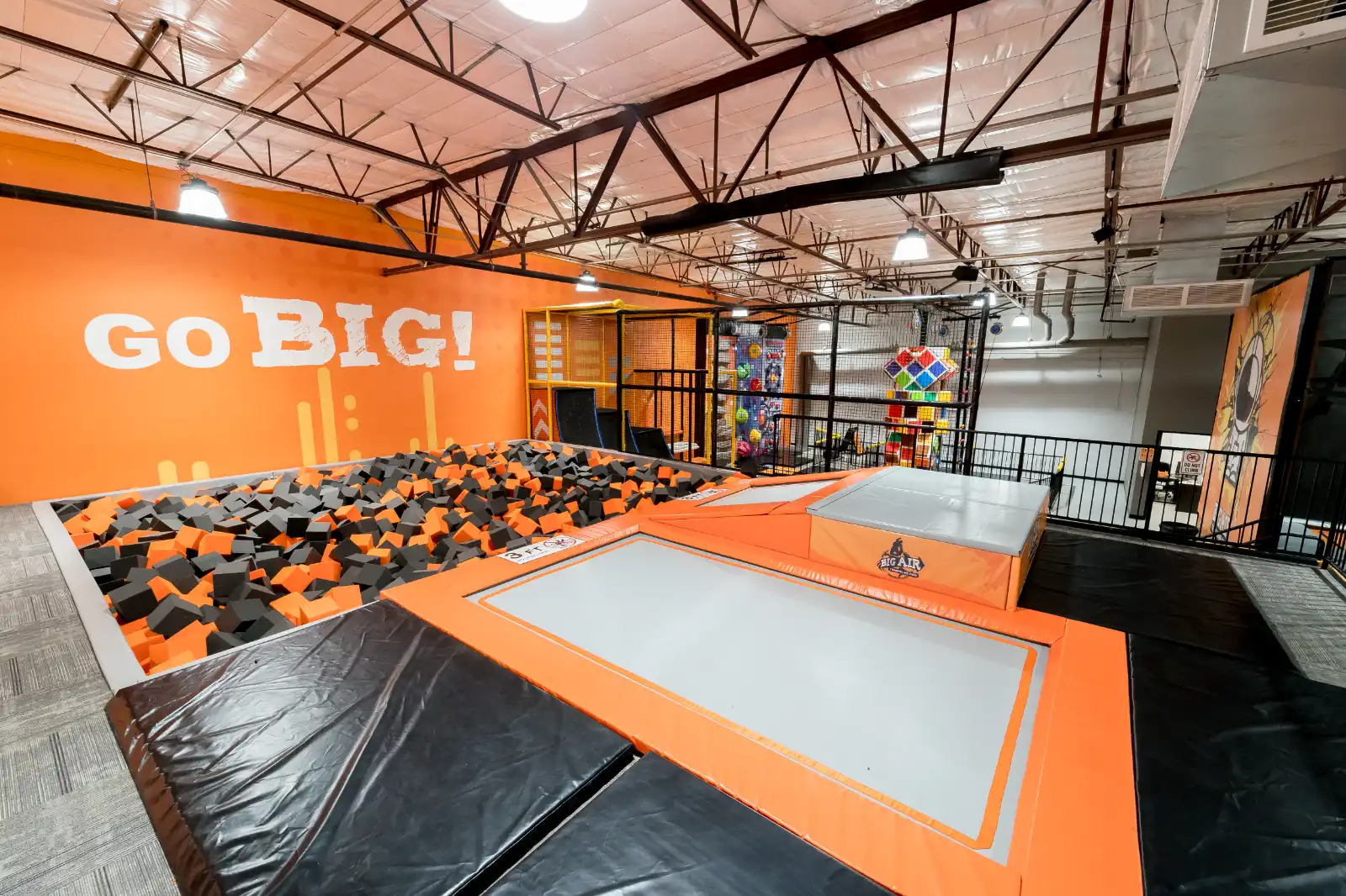 Foam Pit at Big Air Chandler