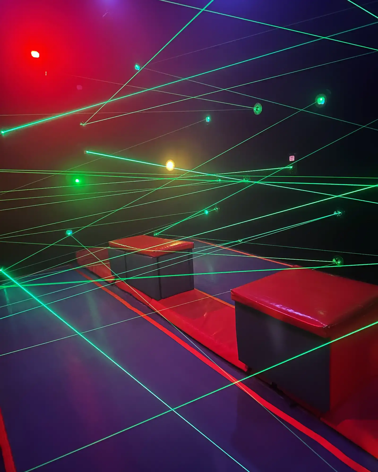 Laser Maze at Big Air Greenville