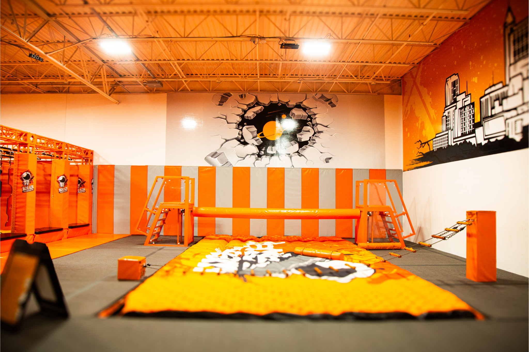 Battle Beam at Big Air Raleigh