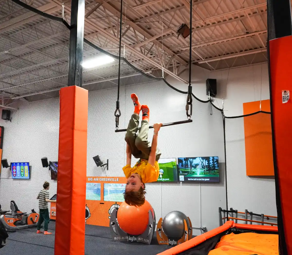 Trapeze at Big Air Greenville