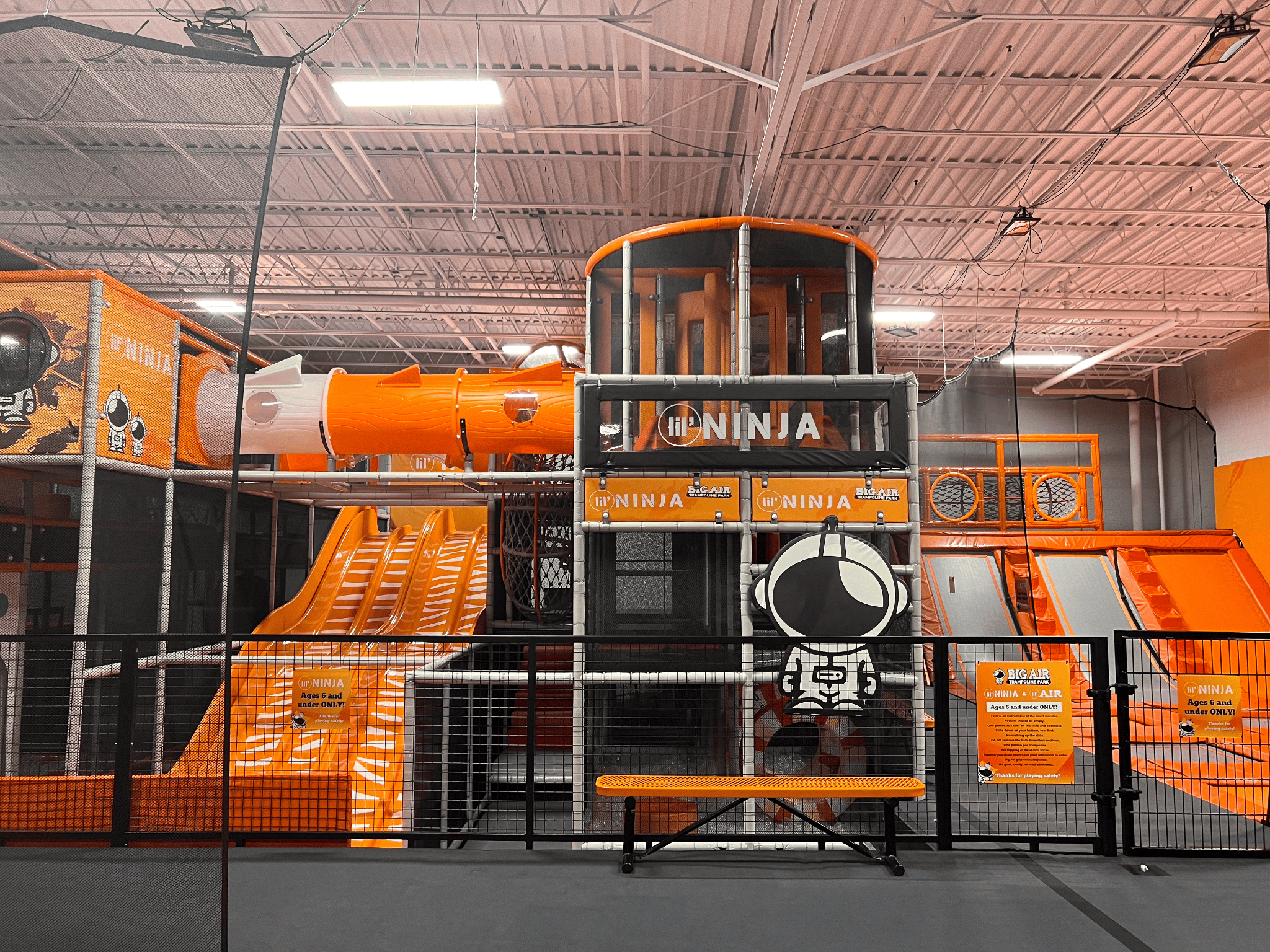 Lil' Ninja at Big Air Greenville